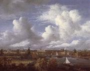 Jacob van Ruisdael, Panoramic View of the Amstel Looking towards Amsterdam
